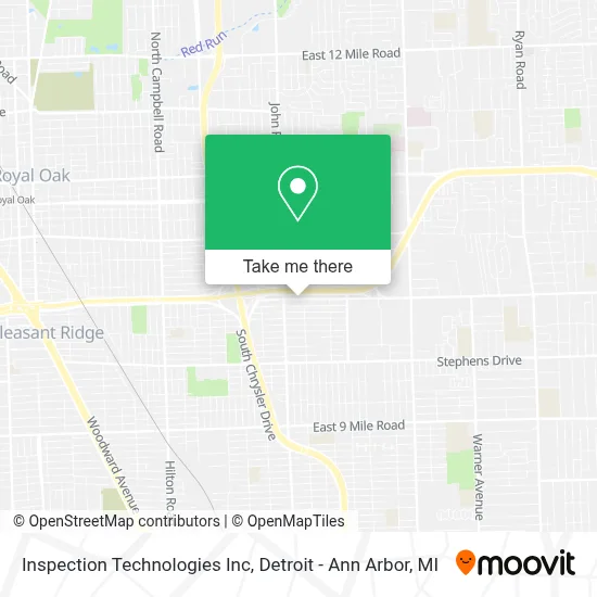 Inspection Technologies Inc map