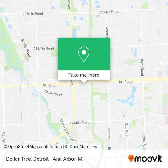 Dollar Tree map