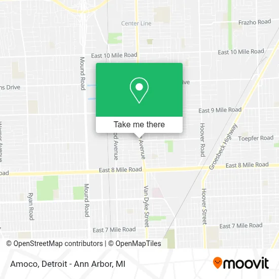 Amoco map