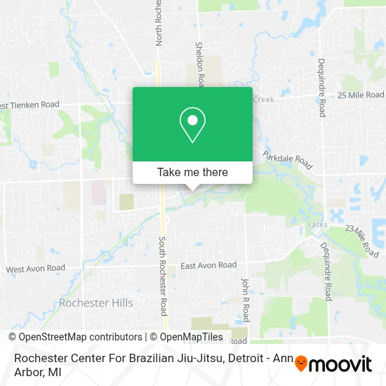 Rochester Center For Brazilian Jiu-Jitsu map
