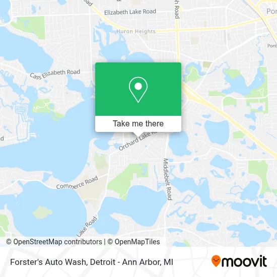 Forster's Auto Wash map