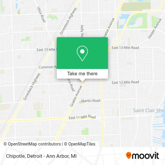 Chipotle map