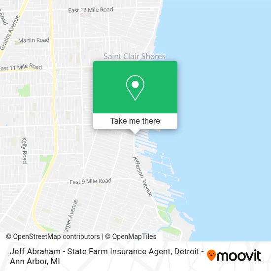 Jeff Abraham - State Farm Insurance Agent map