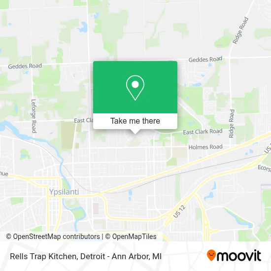 Rells Trap Kitchen map