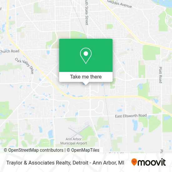 Traylor & Associates Realty map