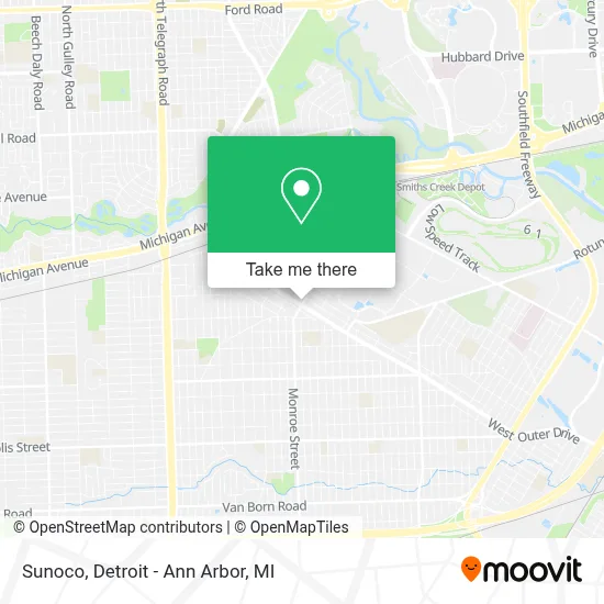 Sunoco map
