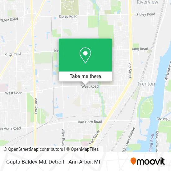 Gupta Baldev Md map