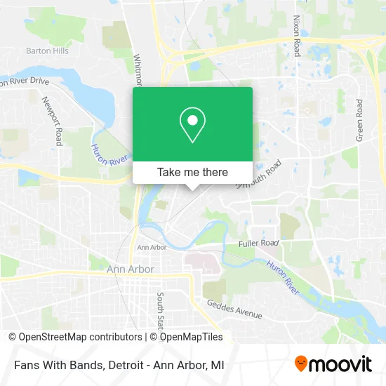 Fans With Bands map