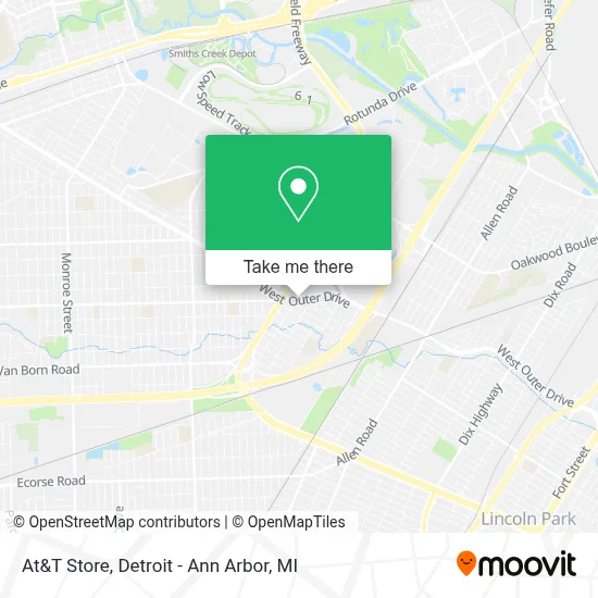 At&T Store map
