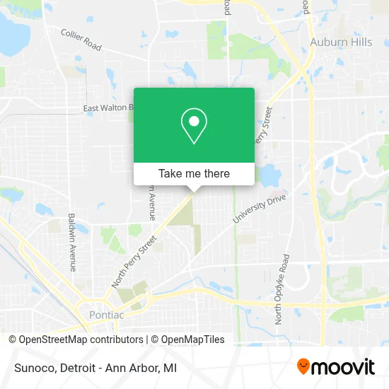 Sunoco map