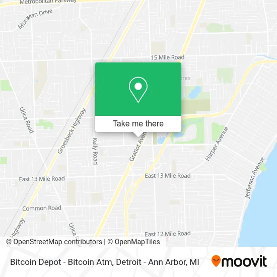 Bitcoin Depot - Bitcoin Atm map