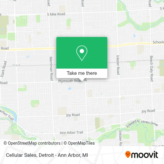 Cellular Sales map