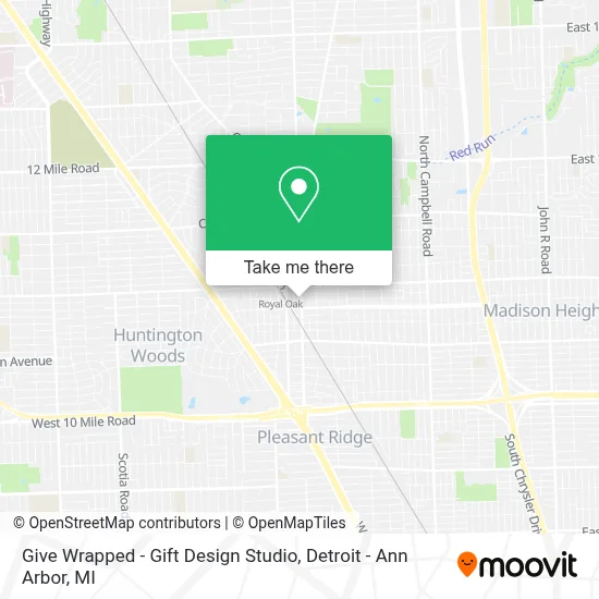 Give Wrapped - Gift Design Studio map
