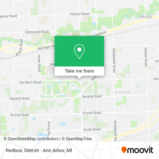 Redbox map
