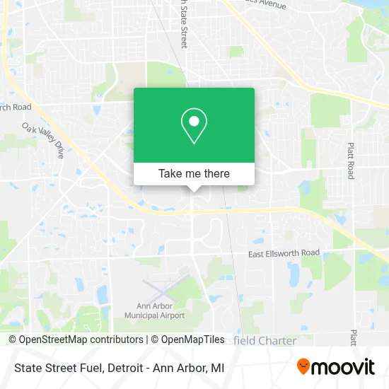 State Street Fuel map