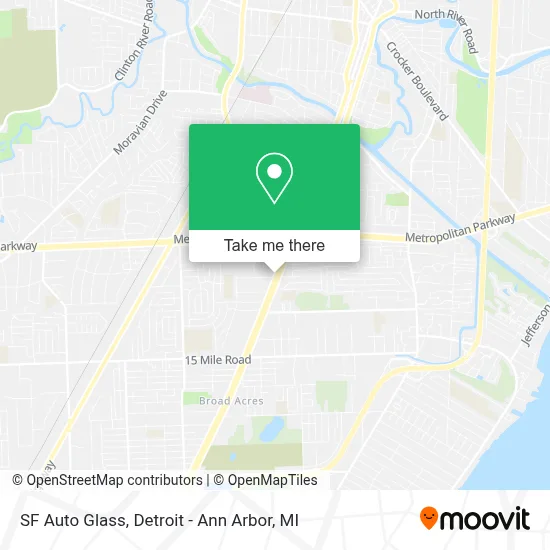 SF Auto Glass map