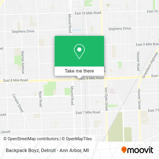 Backpack Boyz map
