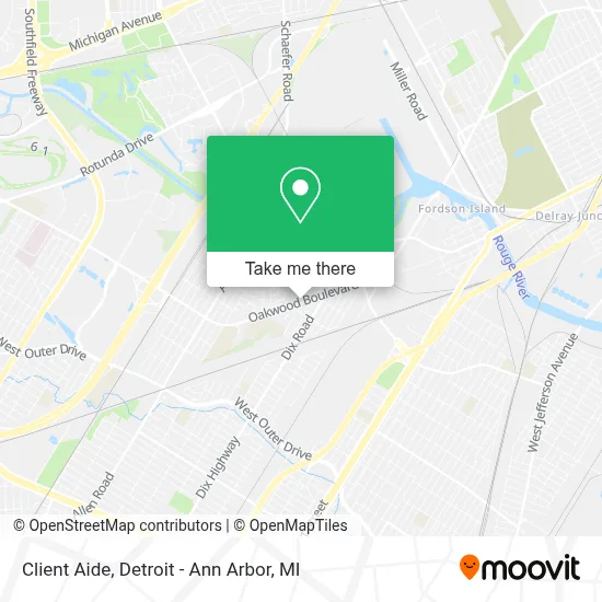 Client Aide map