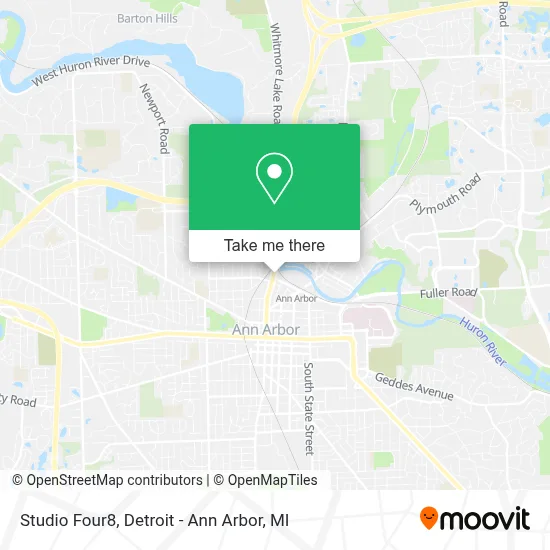 Studio Four8 map