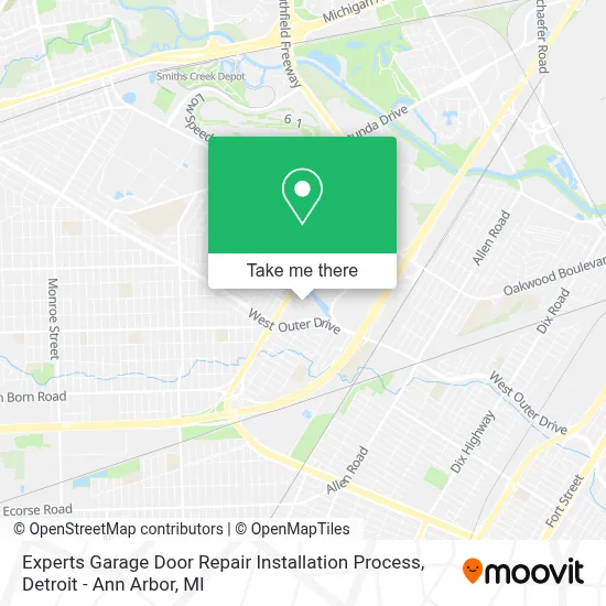 Experts Garage Door Repair Installation Process map
