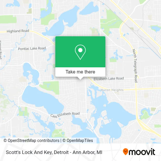 Scott's Lock And Key map