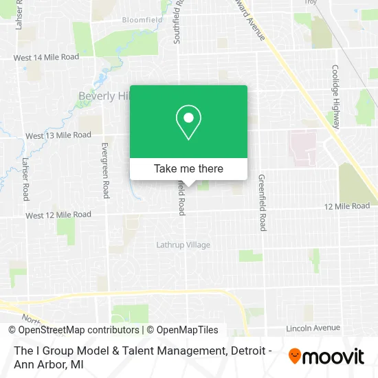 The I Group Model & Talent Management map