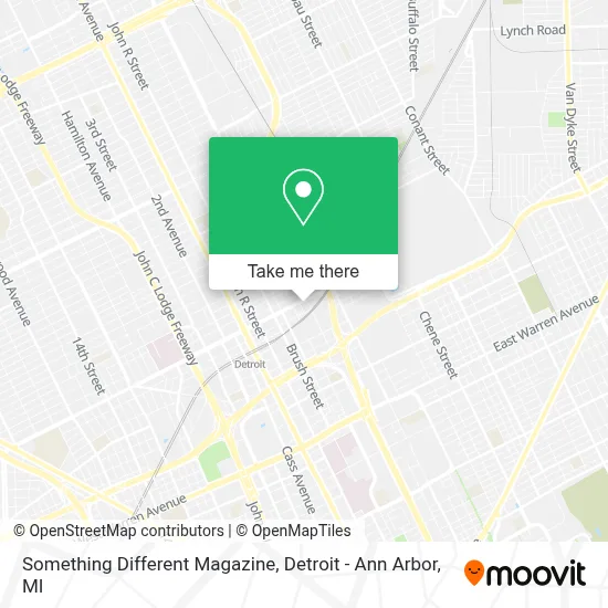 Something Different Magazine map