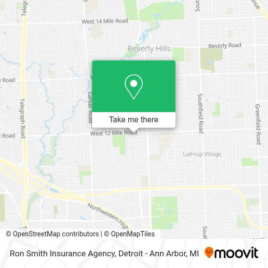 Ron Smith Insurance Agency map