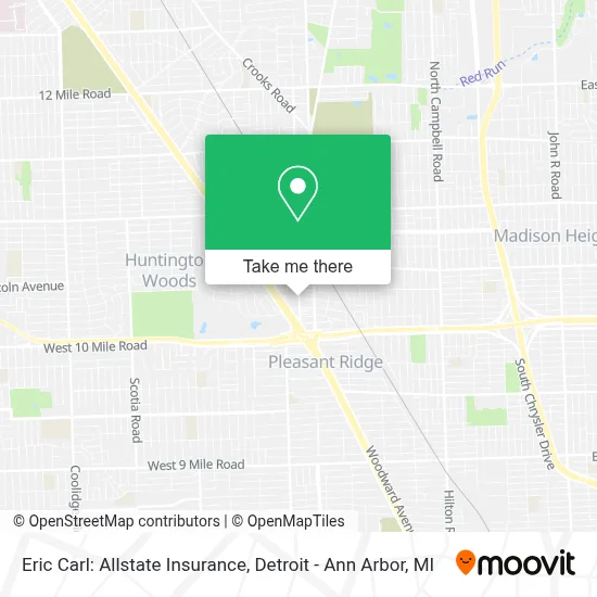 Eric Carl: Allstate Insurance map