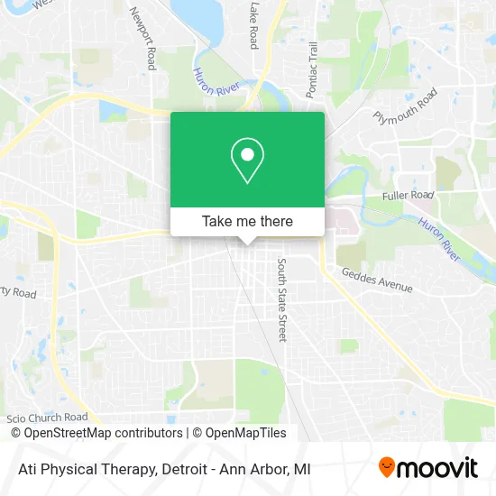 Ati Physical Therapy map