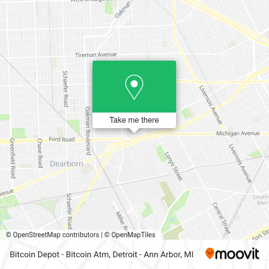Bitcoin Depot - Bitcoin Atm map
