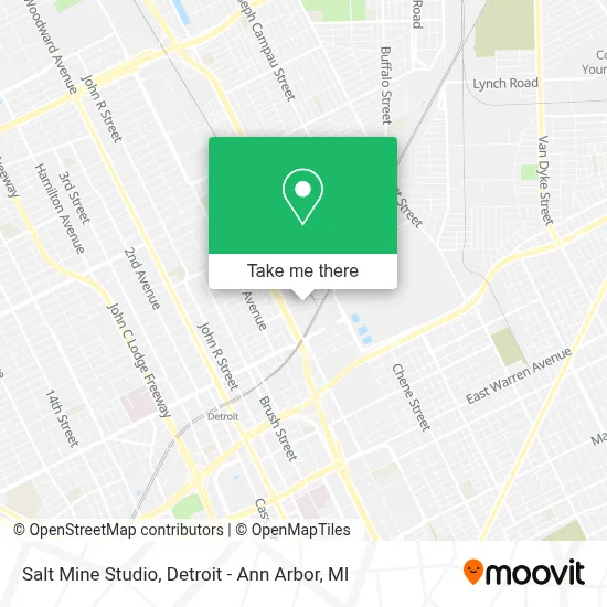 Salt Mine Studio map