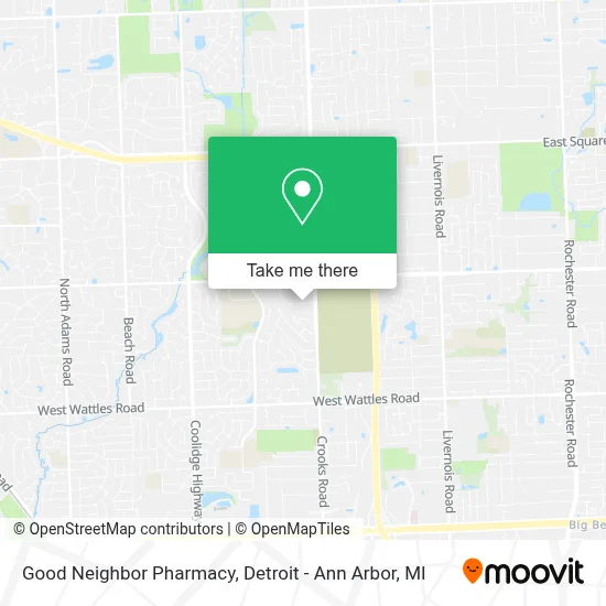 Good Neighbor Pharmacy map