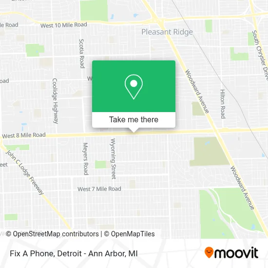 Fix A Phone map