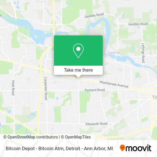 Bitcoin Depot - Bitcoin Atm map