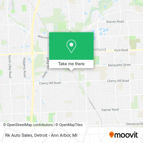 Rk Auto Sales map