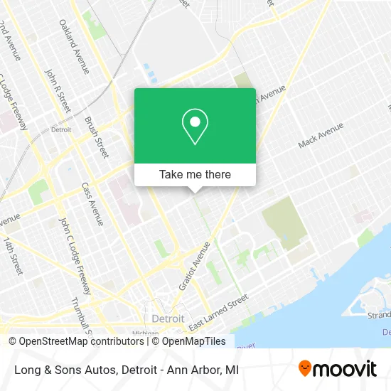 Long & Sons Autos map