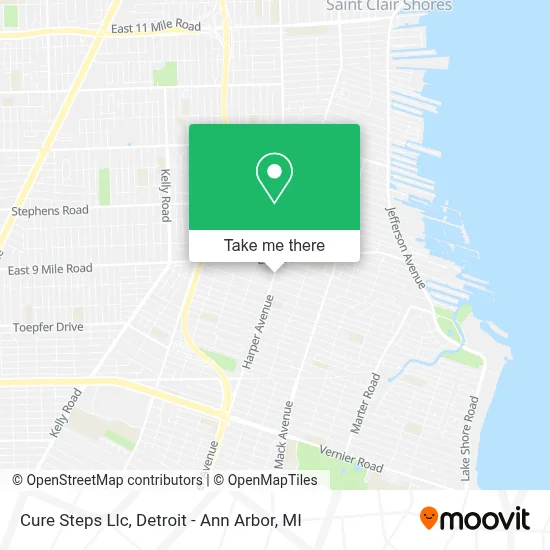 Cure Steps Llc map
