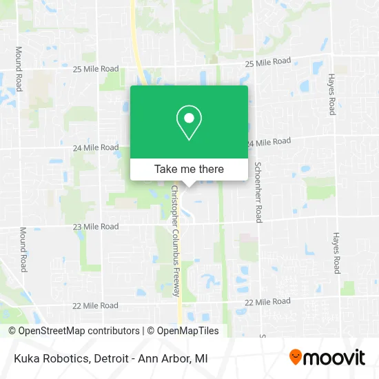 Kuka Robotics map