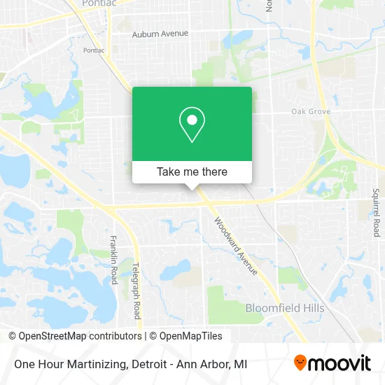 One Hour Martinizing map