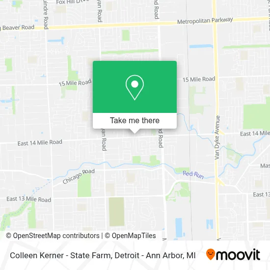 Colleen Kerner - State Farm map