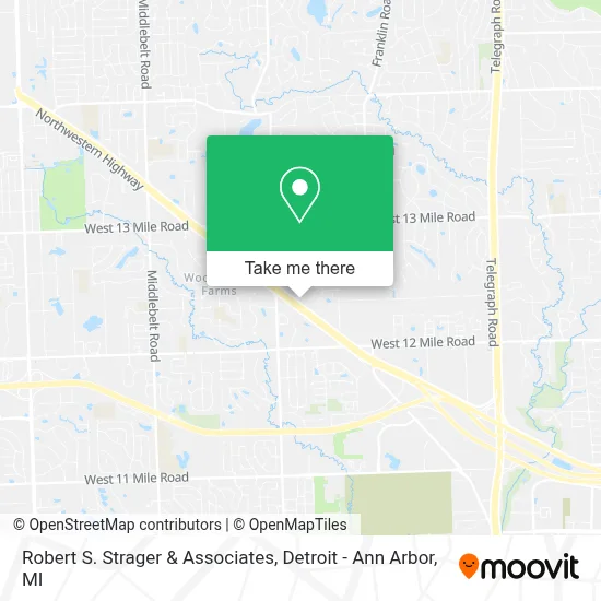 Robert S. Strager & Associates map