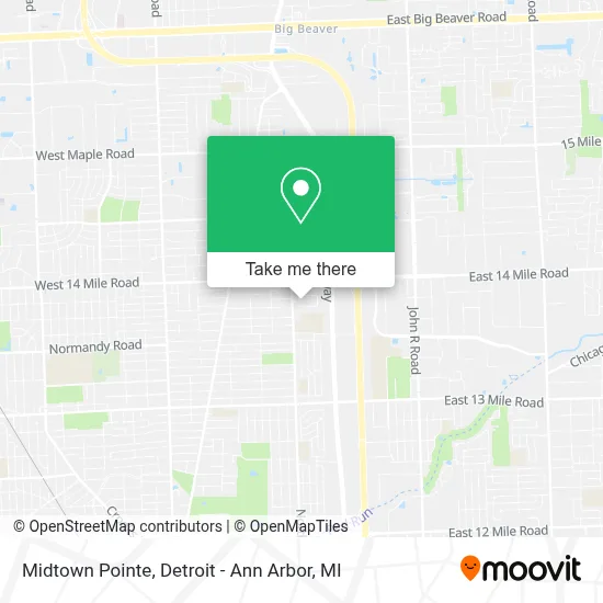 Midtown Pointe map