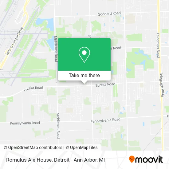 Romulus Ale House map