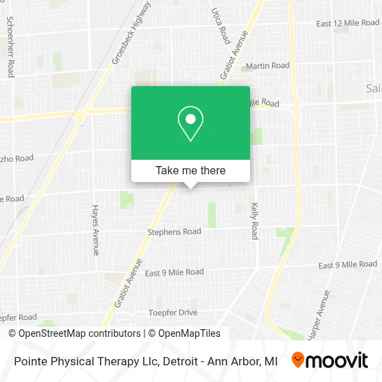 Pointe Physical Therapy Llc map