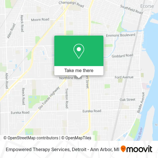 Empowered Therapy Services map