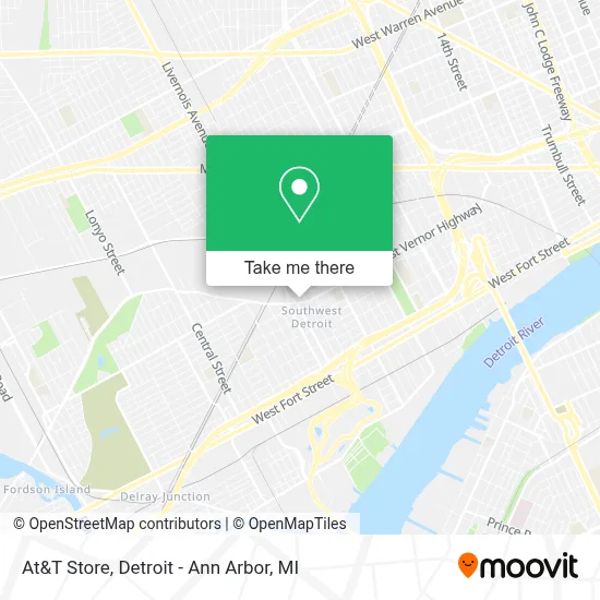 At&T Store map