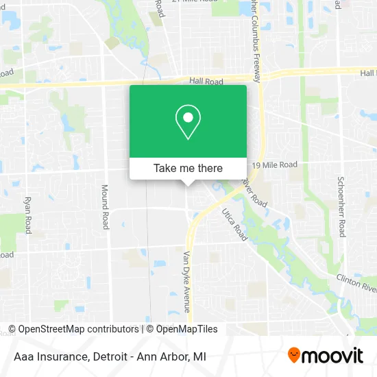 Aaa Insurance map