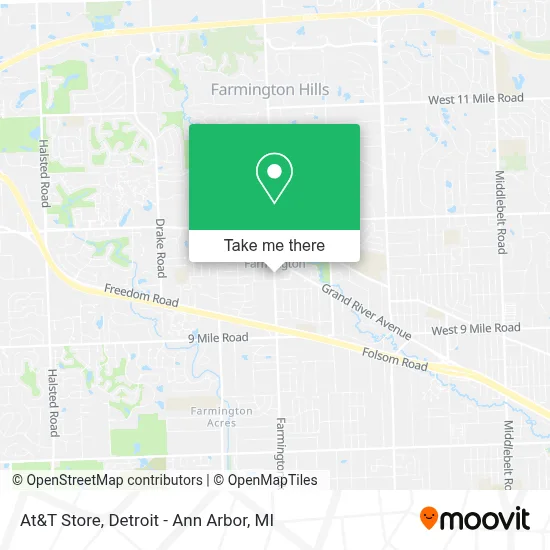 At&T Store map