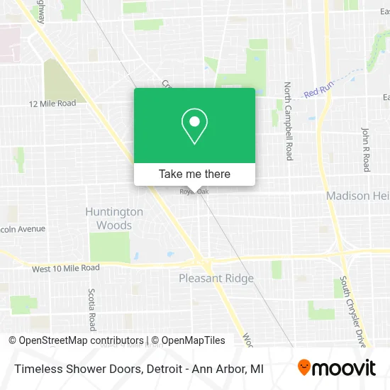 Timeless Shower Doors map